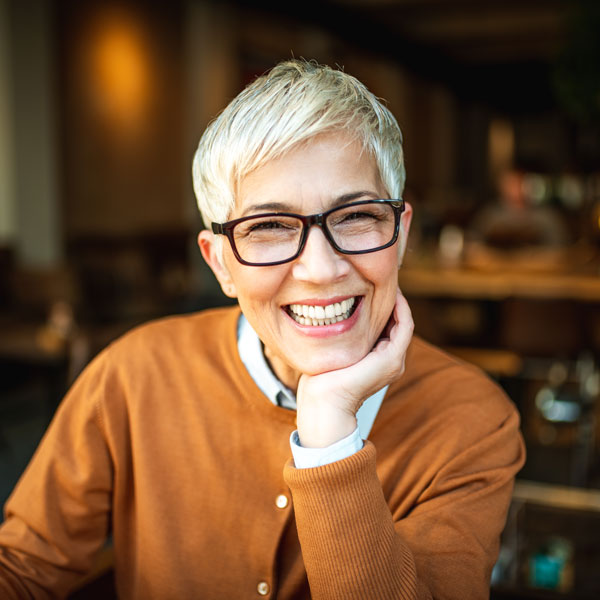 smiling woman